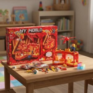 MY WORLD GT119 CON LUZ 366 PCS MINECRAFT BLOQUES CON LUZ