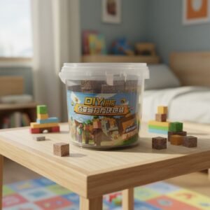 CUBOS BLOQUES MAGNETICOS MINECRAFT 100 + 2 PIEZAS BALDE