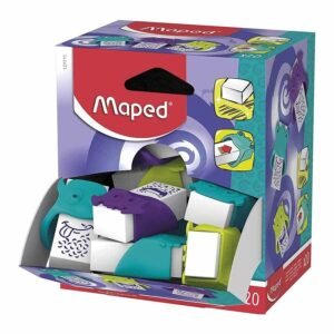 GOMA MAPED LITTLE MONSTER CON GRIP X 1 UNIDAD COLOR SURTIDO