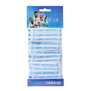PULSERA SILICONA VAMOS ARGENTINA SELECCION MUNDIAL