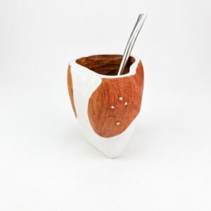 MATE ALGARROBO RANCHERO PREMIUM + BOMBILLA PICO DE LORO