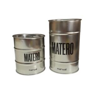 SET DE LATAS VERTEDORAS YERBERO AZUCARERO TAMBOR MATERO